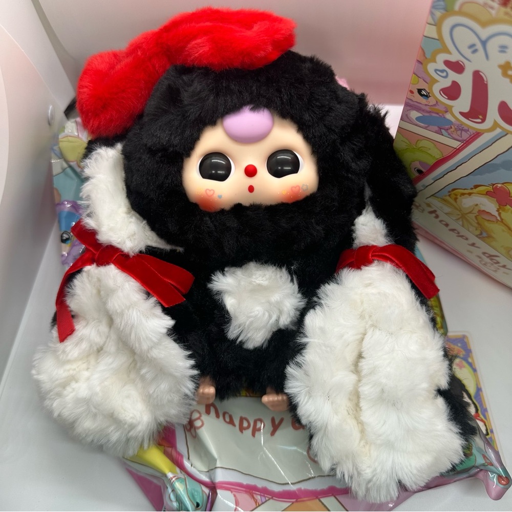 New Cureplaneta SECRET Rare Baby Three Happy Days Bunny Confirmed Plush